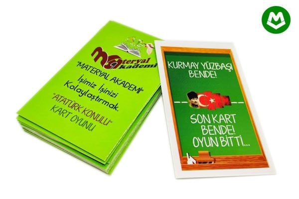 ATATÜRK KONULU KART OYUNU