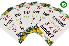 ÇARPIM TABLOSU 1. SEVİYE KART OYUNU