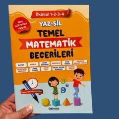 YAZ SİL TEMEL MATEMATİK BECERİLERİ