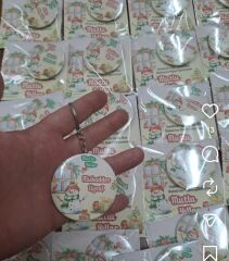 58 mm Hediyelik Açacaklı Buton Anahtarlık