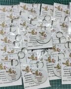 58 mm Hediyelik Açacaklı Buton Anahtarlık