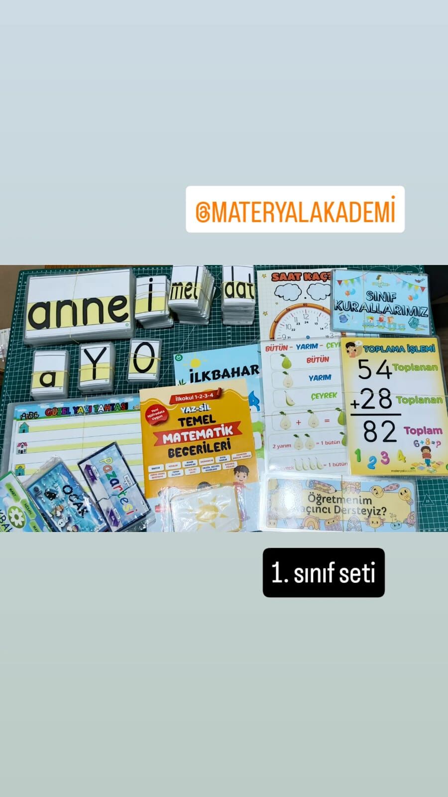 1. sınıf Magnetli Başlangıç Seti