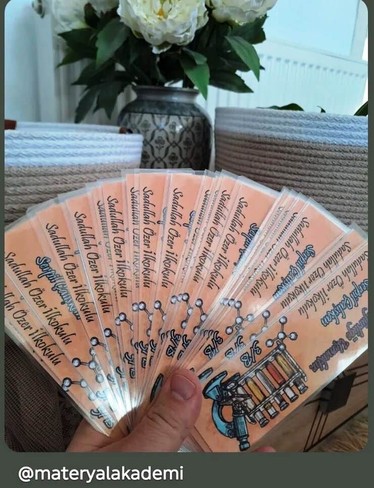 Özel Tasarım Kitap Ayracı