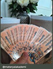 Özel Tasarım Kitap Ayracı