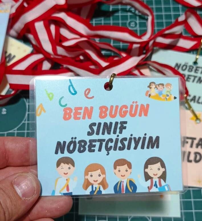 Nöbetçi Öğrenci Yaka Kartı