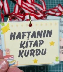 Kitap Kurdu Yaka Kartı