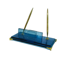 Lüks Masa İsimlik Mavi