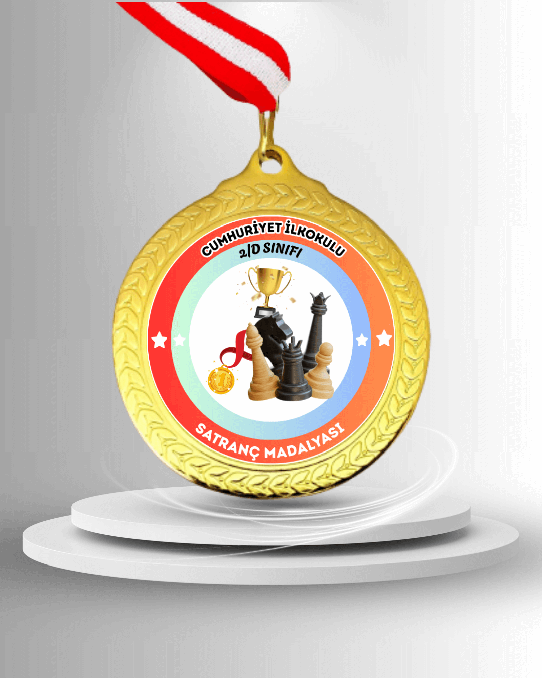 Kişiye Özel Satranç Madalyası 4