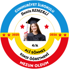 Kişiye Özel Mezuniyet Madalyası 1