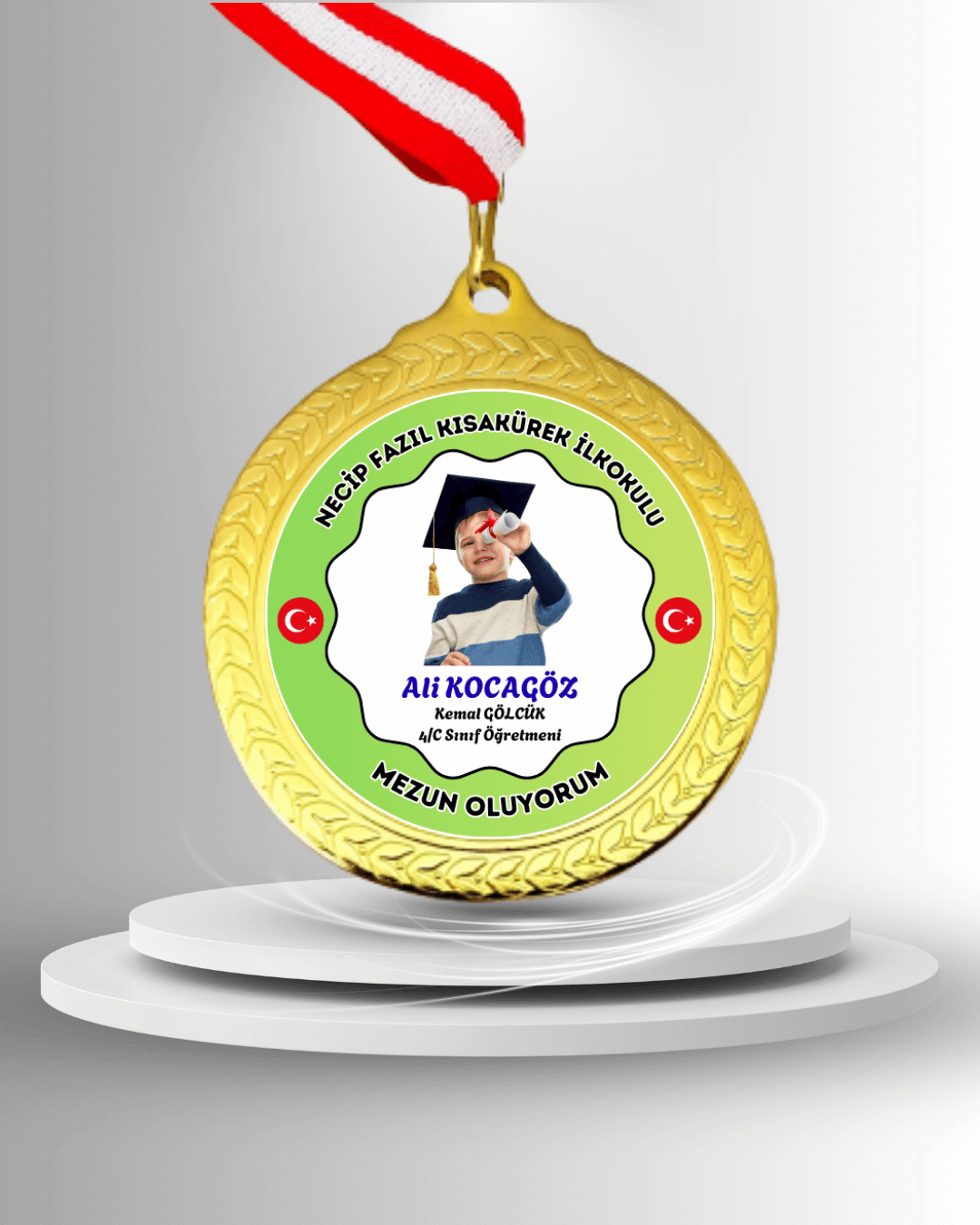 Kişiye Özel Mezuniyet Madalyası 17