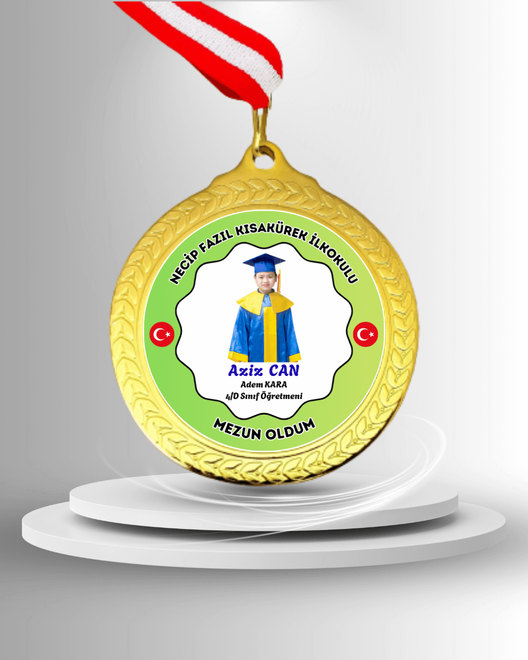 Kişiye Özel Mezuniyet Madalyası 18