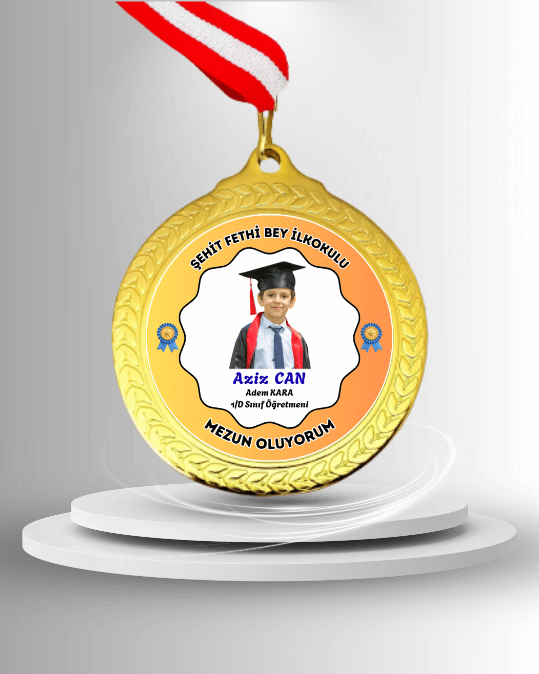 Kişiye Özel Mezuniyet Madalyası 19