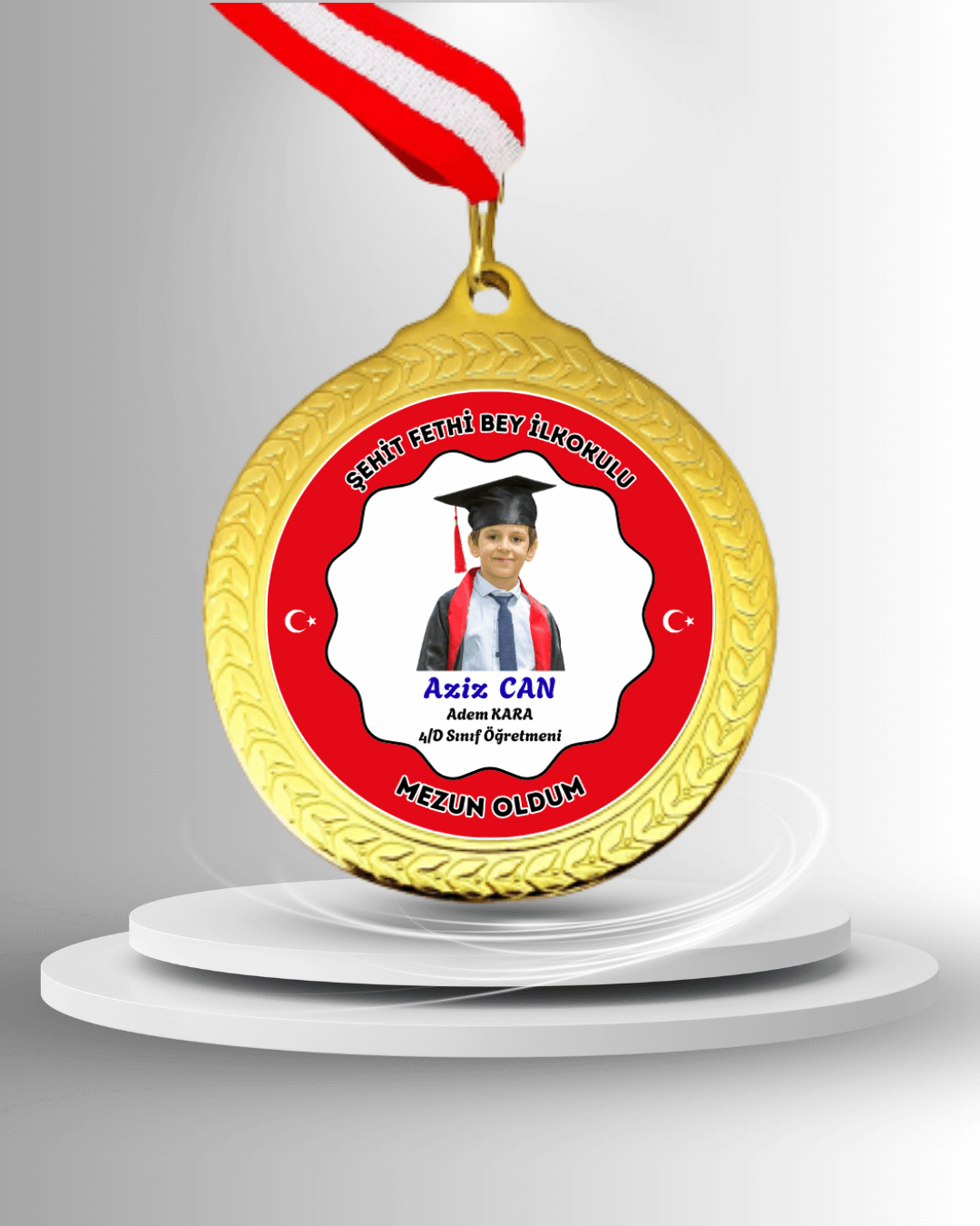 Kişiye Özel Mezuniyet Madalyası 20